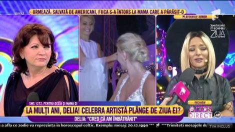 Delia Matache şi mama ei, Gina, faţă-n faţă la Acces Direct, chiar de ziua juratei X Factor!