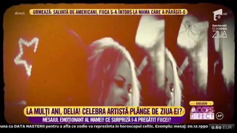 La mulți ani, Delia! Imagini de colecție cu artista care a împlinit 35 de ani!