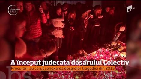 A început judecata dosarului Colectiv. Procurorii au cerut conexarea dosarele tragediei din 2015