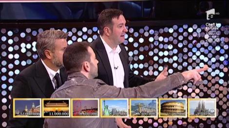 Băieți, acum să vă vedem! Cătălin Botezatu, Mihai Morar și Daniel Buzdugan, întrebare de baraj. Ce oraș are cei mai mulți locuitori?