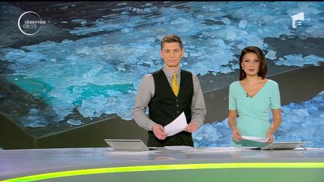 Ploaia îngheţată i-a pus în dificultate pe şoferii din Bucureşti. Iar pe un drum din judeţul Buzău poleiul a provocat accidente