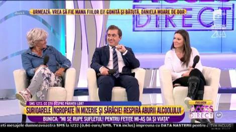 Cele două surioare de doar 2 şi 4 ani trăiesc într-o mizerie cruntă din cauza părinţilor