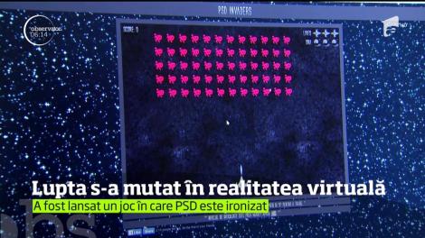 A apărut PSD Invaders, un joc video în care lupţi cu corupţia