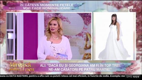 O nouă nuntă la "Mireasă pentru fiul meu"? Ali şi Georgiana sunt pregătiţi pentru pasul cel mare