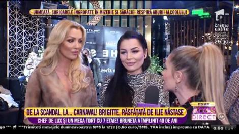 Brigitte Năstase a împlinit 40 de ani şi a organizat o petrecere fastuoasă