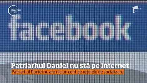 Patriarhul României nu are niciun cont pe reţelele de socializare