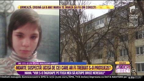 O adolescentă de doar 16 ani a sărit de la etaj ca să ajungă la cea care i-a dat viață