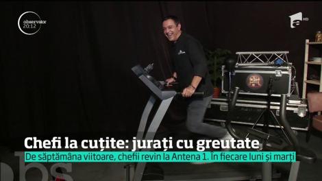 ”Ia, uite, bă, ai rupt bicicleta”, i-au strigat colegii lui Scărlătescu! ”Chefi la cuțite”: jurați cu greutate! Cine a câștigat proba cântarului?