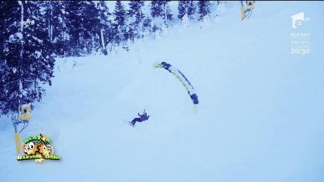Speed fly, un nou sport extrem pe munții din România