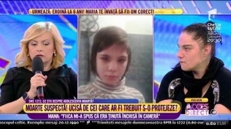 Mihaela, mama adolescentei care s-a aruncat de la etaj, vrea să știe de ce fiica ei nu mai e azi în viață "Vor s-o îngroape pe fiica mea să astupe nereguli"