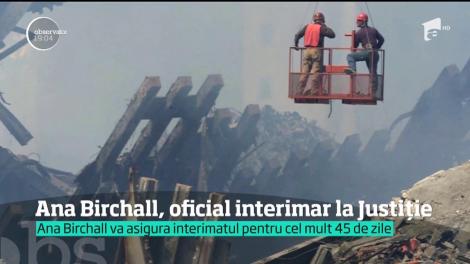 Chiar şi interimar, avem ministru la Justiţie. Preşedintele Klaus Iohannis a semnat decretul de numire a Anei Birchall