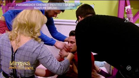 Cosmin și-a pierdut cunoştinţa, a leșinat! Un echipaj medical, chemat de urgență!