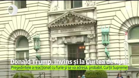Preşedintele Donald Trump primeşte o nouă lovitură din partea justiţiei americane