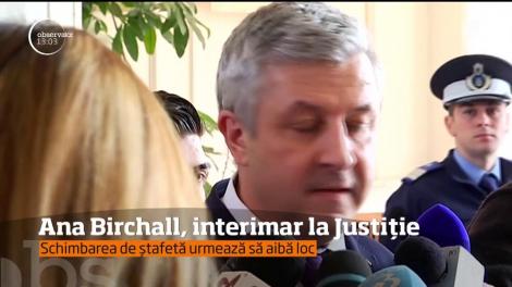 Ana Birchall, intermiar la Justiție