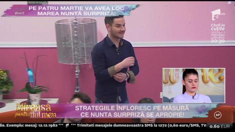 Strategiile înfloresc pe măsură ce nunta surpriză se apropie!