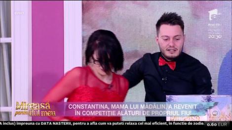 Constantina ,mama lui Mădălin, a revenit în competiție alături de propriul fiu!