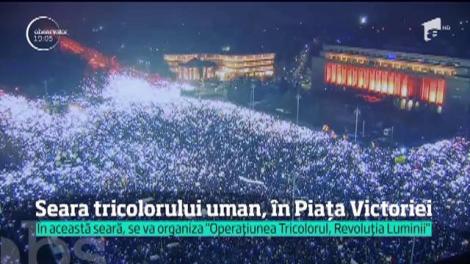 Operaţiunea "Tricolorul" în fața Guvernului