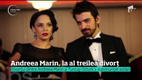 Divorţul Andreei Marin a început cu o surpriză