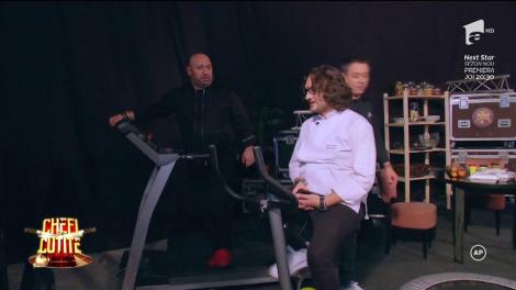 De necrezut! Jurații ”Chefi la cuțite” au sală de forță în culisele emisiunii!