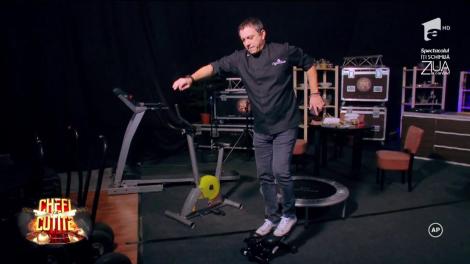 Mişcările din Matrix, specialitatea lui Sorin Bontea pe platourile de la ”Chefi la cuțite!”: ”Cred că așa s-a și filmat”