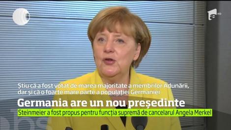 Social-democratul Frank Walter Steinmeier este noul președinte al Germaniei