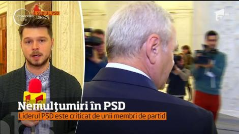 E tensiune în PSD! Liderul Liviu Dragnea, criticat de membrii de partid