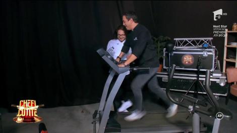 Antrenament în viteză! Chef Sorin Bontea vrea să slăbească într-un timp record