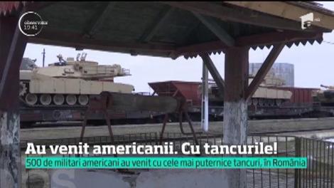 500 de soldaţi au ajuns la baza Mihail Kogălniceanu
