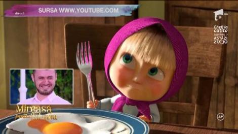 Edith şi Geo, în "varianta Masha şi Ursul"!