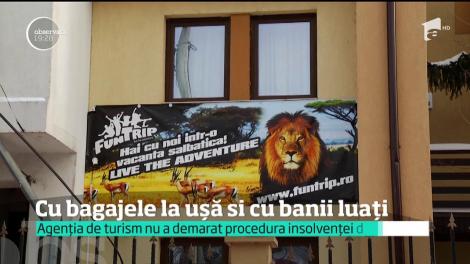 În loc de vacanţa mult visată, o ţeapă de zile mari. E păţania a sute de români care au aflat că agenţia de turism căreia îi dăduseră sute sau mii de euro a intrat în faliment