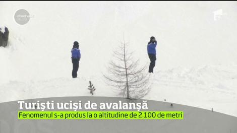 Patru turişti şi-au pierdut viaţa în urma unei avalanşe din Alpii francezi