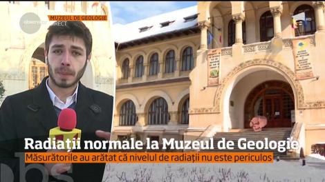 Radiații normale la Muzeul de Geologie. Măsurătorile au arătat că nivelul de radiații nu este periculos