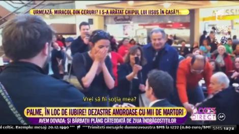 Cerere în căsătorie ca-n filme, dar cu final total neaşteptat