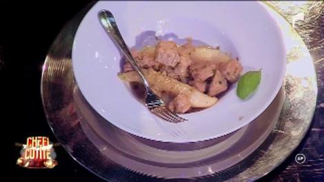 Gemelina Opriș, pe placul juraților: ”Chef Scărlătescu, dăcă vreți o cină romantică, să știți că eu sunt liberă!”