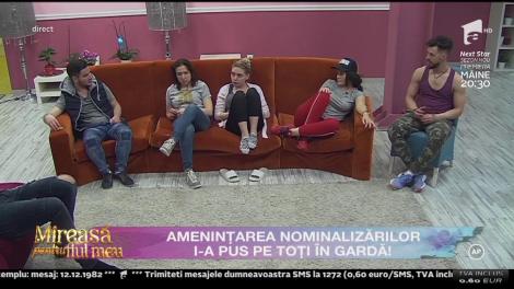 Vali, subiect de glume în casa "Mireasă pentru fiul meu"