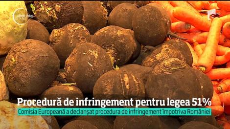 Comisia Europeană lansează o procedura de infringement împotriva României