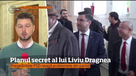 Planul secret al lui Liviu Dragnea. Președintele PSD neagă problemele din partid