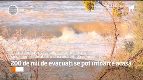 Locuitorii din nordul Californiei pot răsufla liniştiţi. 200 de mii de evacuați se pot întoarce acasă