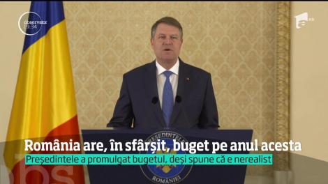A fost promulgat Bugetul de stat pe 2017