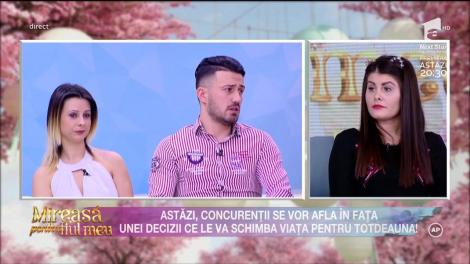 Reproşuri dure la "Mireasă pentru fiul meu"! Atracţia dintre Laurenţiu şi Alina s-a transformat în repulsie!