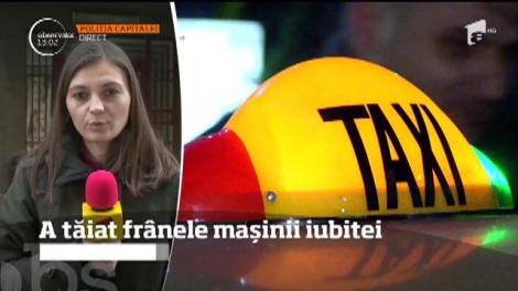 A tăiat frânele mașinii iubitei. Un taximetrist în vârstă de 42 de ani, este audiat de polițiști