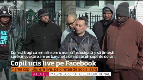 Un copil de doi ani a fost ucis live pe Facebook în mașina condusă de mama lui