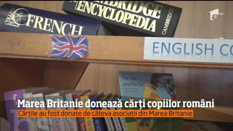 Marea Britanie donează cărți copiilor români