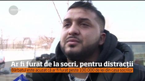Telenovelă în judeţul Dâmboviţa. Ar fi furat de la socri, pentru distracţii
