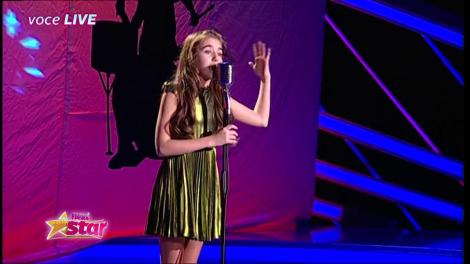 Dumnezeule, ce spectacol și ce voce plină de forță, la doar zece ani! Riana i-a fermecat pe toți cu o voce excepțională!