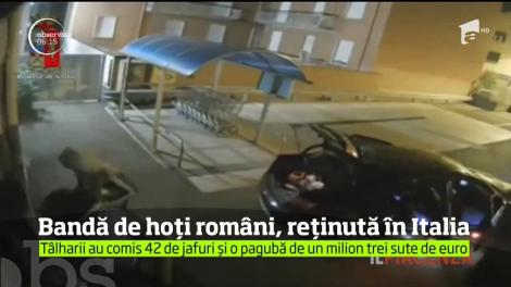 O bandă de tâlhari români, demascată de autorităţile din Italia