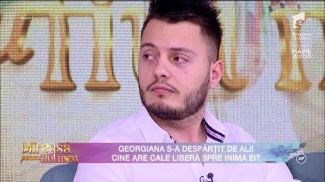 Georgiana s-a despărţit de Ali, aşa că băieţii au cale liberă spre inima ei! Cine o vrea acum pe concurenta de la "Mireasă pentru fiul meu"