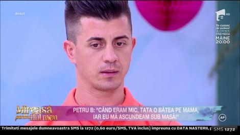 Declaraţii zguduitoare în Casa Mireselor! Un concurent și-a deschis inima rănită!  "Când eram mic, tată o bătea pe mama, iar eu mă ascundeam sub masă!"