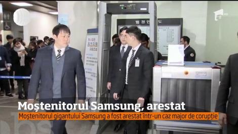 Moștenitorul gigantului Samsung a fost arestat într-un caz major de corupție