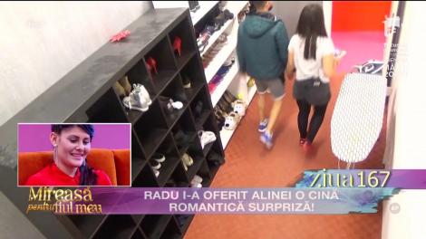 Radu i-a oferit Alinei o cină romantică surpriză!